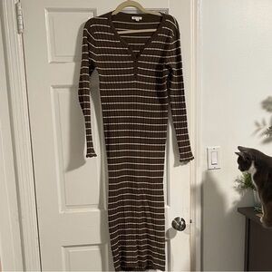 Two knit midi Dresses